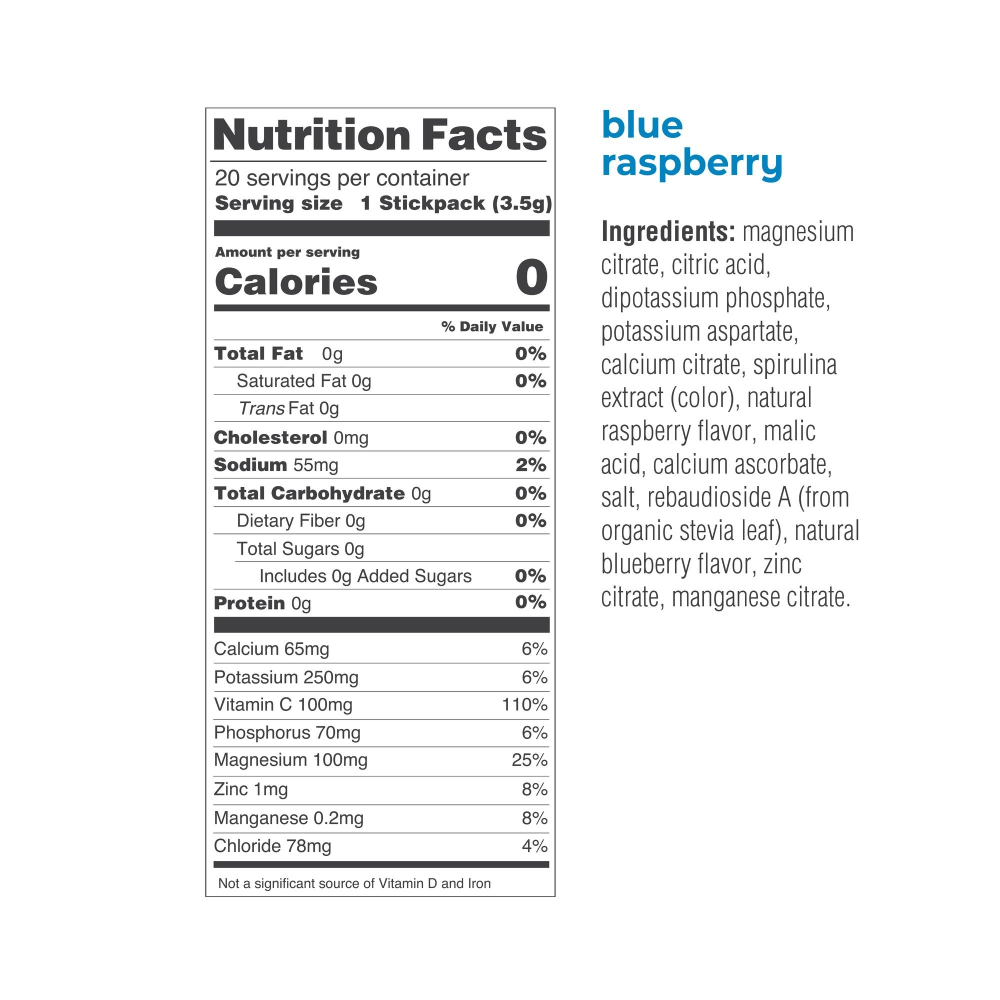 Ultima Blue Raspberry – Vitahealth Apothecary
