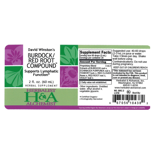 Burdock/Red Root Compound 2 oz