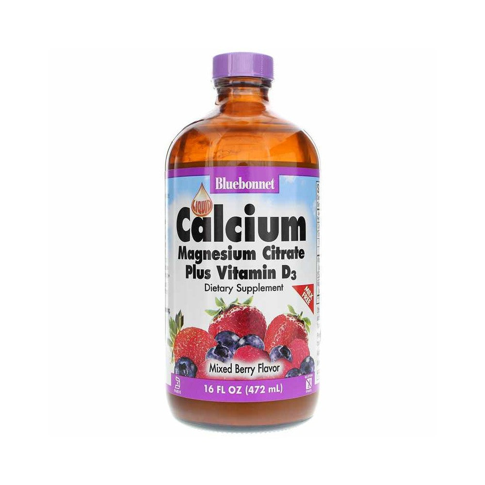 Liquid Calcium Magnesium Citrate Plus Vitamin D3 Vitahealth Apothecary