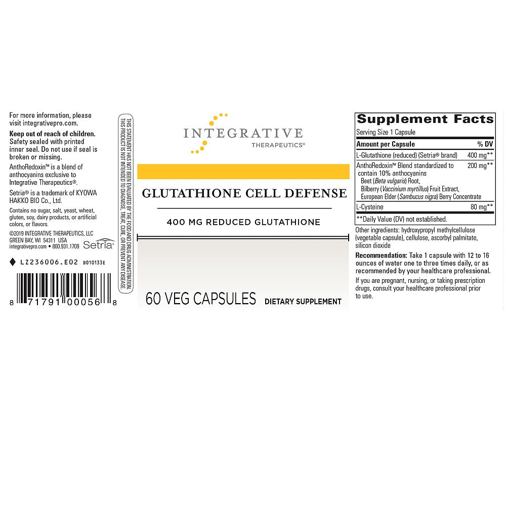 recancostat glutathione Reduced New Product: Glutathione Support! -