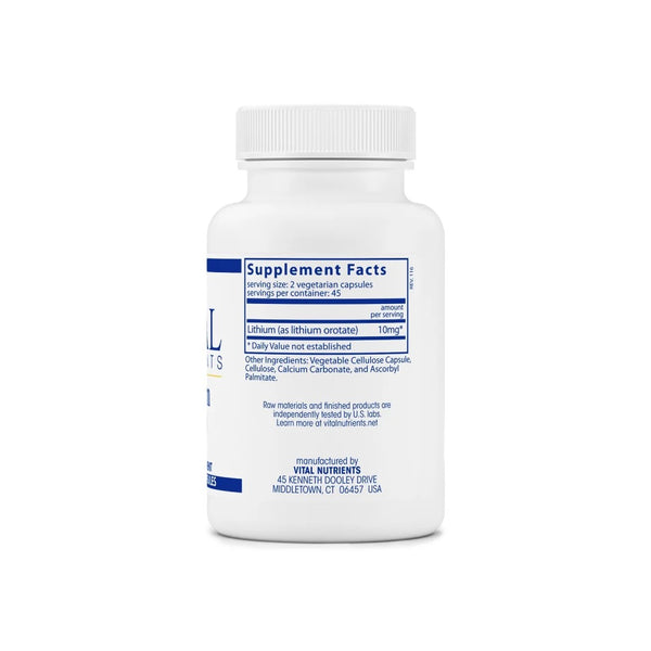 Lithium (orotate) 5mg