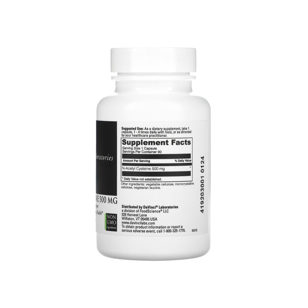 N-Acetylcysteine (NAC) 500 mg  Vitahealth Apothecary