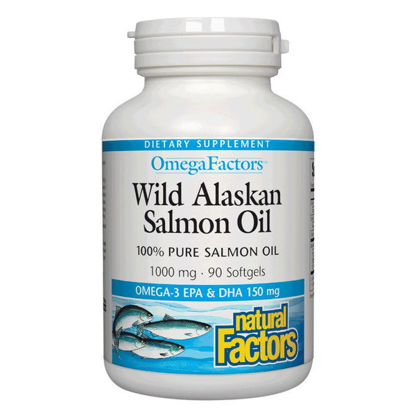 Wild Alaskan Salmon Oil 180 gels