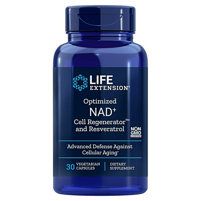 Optimized NAD+ Cell Regenerator and Resveratrol