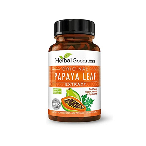 Organic Papaya Leaf Extract Capsules