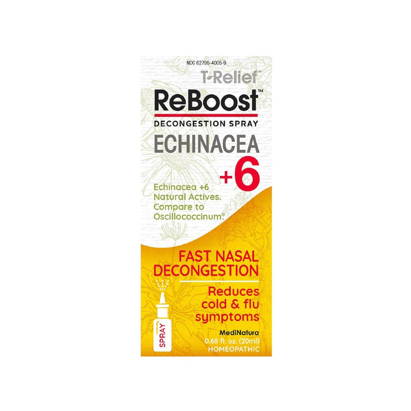 ReBoost Decongestion Echinacea +6 Nasal Spray