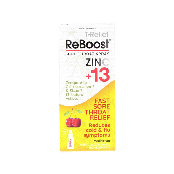 ReBoost Sore Throat Spray Zinc +13